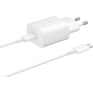 Samsung USB-C Wall Charger 25W White incl USB-C to USB-C cable 1m