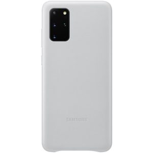 Samsung Galaxy S20 Plus 4G/5G Leather Cover Light Gray