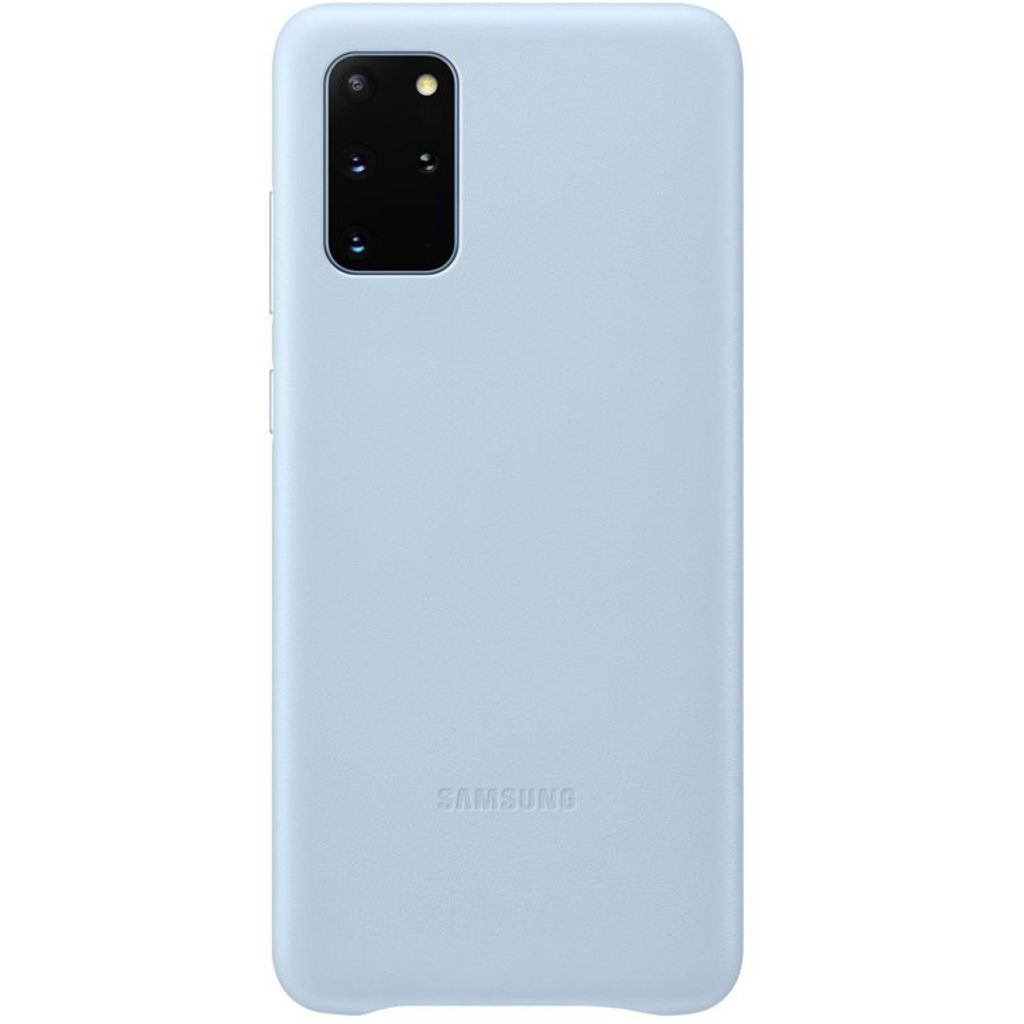Samsung Galaxy S20 Plus 4G/5G Leather Cover Sky Blue