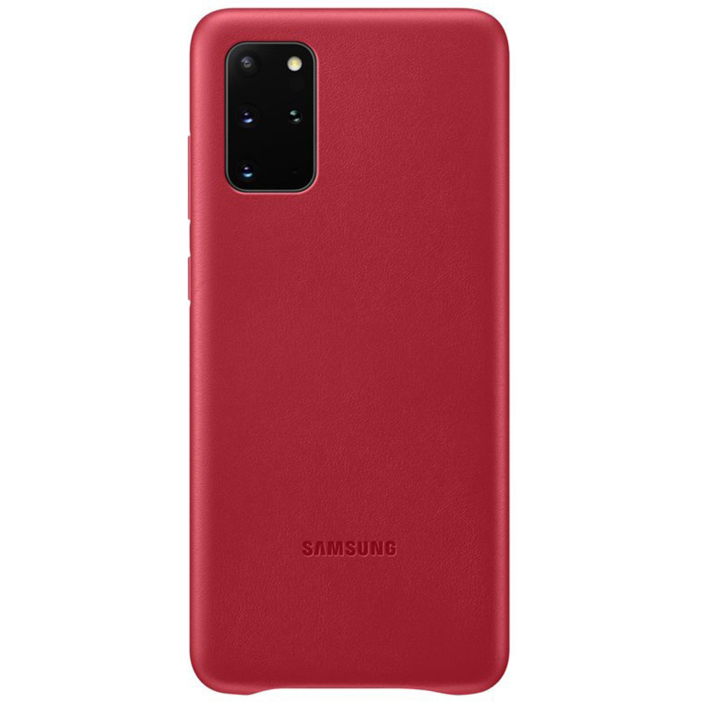 Samsung Galaxy S20 Plus 4G/5G Leather Cover Red