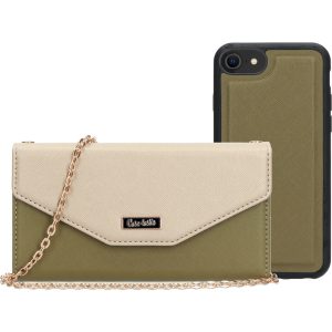 Casetastic Clutch Apple iPhone 7/8/SE (2020) Gold/Green