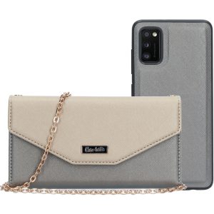 Casetastic Clutch Samsung Galaxy A41 (2020) Gold/Silver