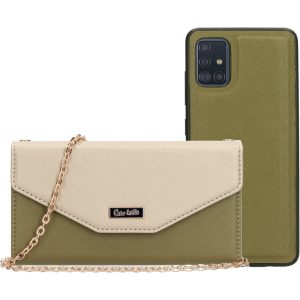 Casetastic Clutch Samsung Galaxy A51 (2020) Gold/Green
