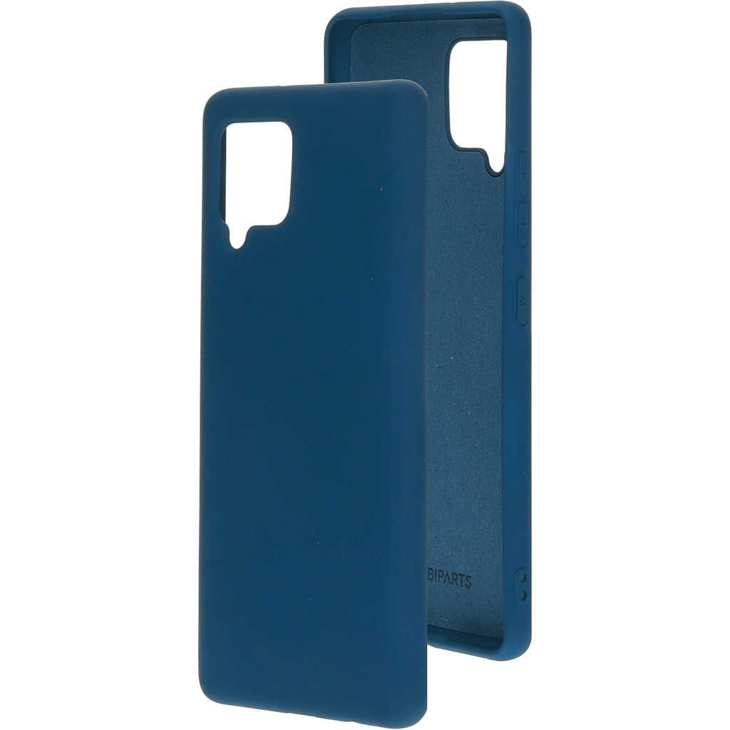 Mobiparts Silicone Cover Samsung Galaxy A42 (2020) Blueberry Blue