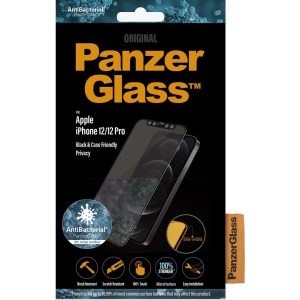 PanzerGlass Apple iPhone 12/12 Pro Black CF Privacy Super+ Glass