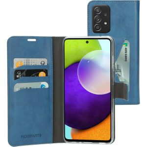 Mobiparts Classic Wallet Case Samsung Galaxy A52 4G/5G/A52s 5G (2021) Steel Blue