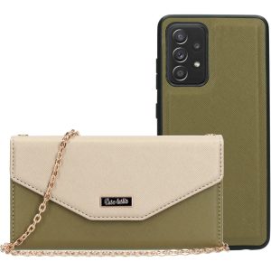 Casetastic Clutch Samsung Galaxy A52 (2021) Gold/Green