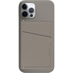 Nudient Card Holder Leather Clay Beige