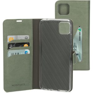 Mobiparts Classic Wallet Case Samsung Galaxy A22 5G (2021) Stone Green