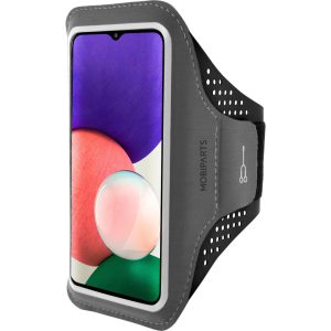 Mobiparts Comfort Fit Sport Armband Samsung Galaxy A22 5G (2021) Black