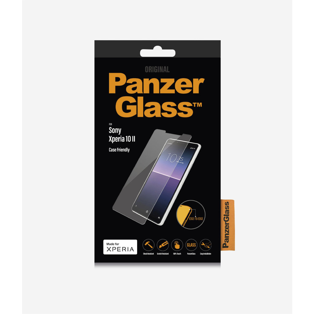 PanzerGlass Sony Xperia 10 II Black CF Super+ Glass