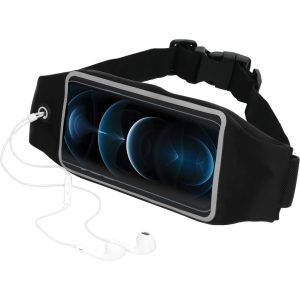 Mobiparts Comfort Fit Sport Belt Apple iPhone 12/12 Pro Black