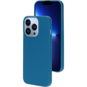 Mobiparts Silicone Cover Apple iPhone 13 Pro Blueberry Blue
