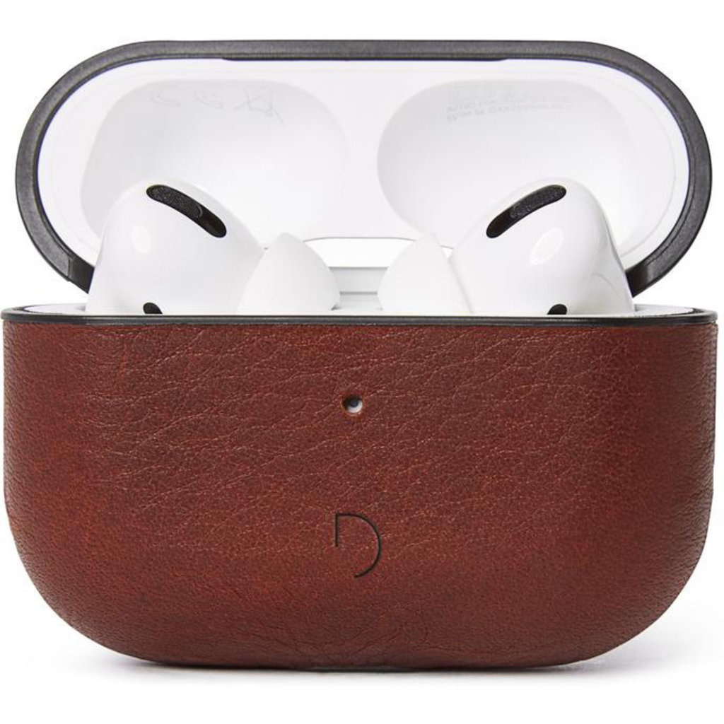 Decoded Leather Aircase Pro Apple Airpods 3rd Gen Brown