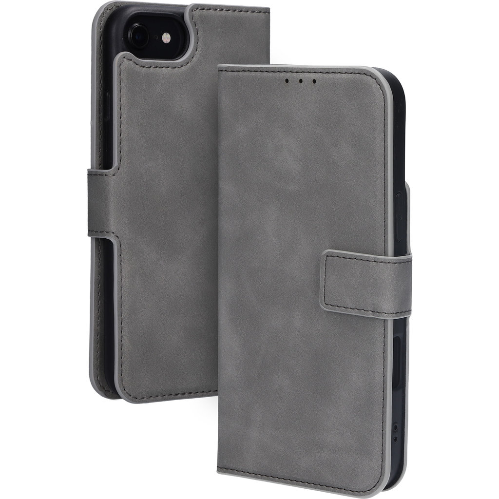 Mobiparts Classic Wallet Case Apple iPhone 7/8/SE (2020/2022) Granite Grey