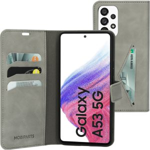 Mobiparts Classic Wallet Case Samsung Galaxy A53 (2022) Granite Grey