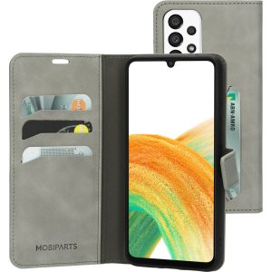 Mobiparts Classic Wallet Case Samsung Galaxy A33 5G (2022) Granite Grey