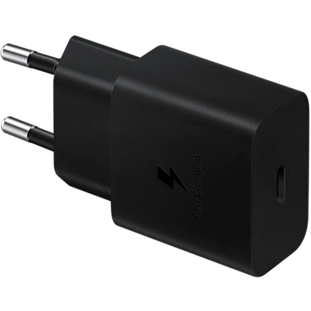 Samsung USB-C Wall Charger 15W PD Black incl USB-C to USB-C cable 1m