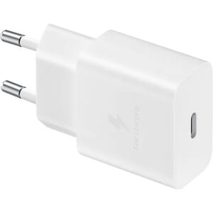 Samsung USB-C Wall Charger 15W PD White incl USB-C to USB-C cable 1m