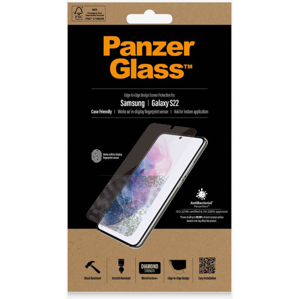 PanzerGlass Samsung Galaxy S22 CF Super+ Glass AB