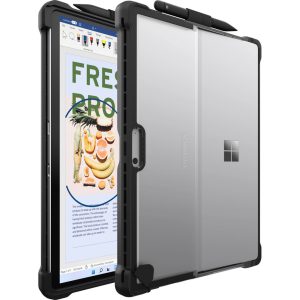 OtterBox Symmetry Series Studio Case for Microsoft Surface Pro 8 Black Crystal