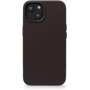 Decoded Leather Backcover Apple iPhone 14 Chocolate Brown