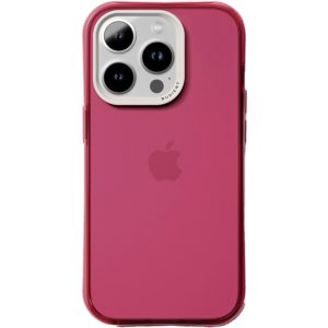Nudient Form Case Apple iPhone 14 Pro Clear Pink