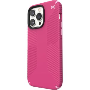 Speck Presidio2 Grip + MS Apple iPhone 14 Pro Max Digital Pink - with Microban