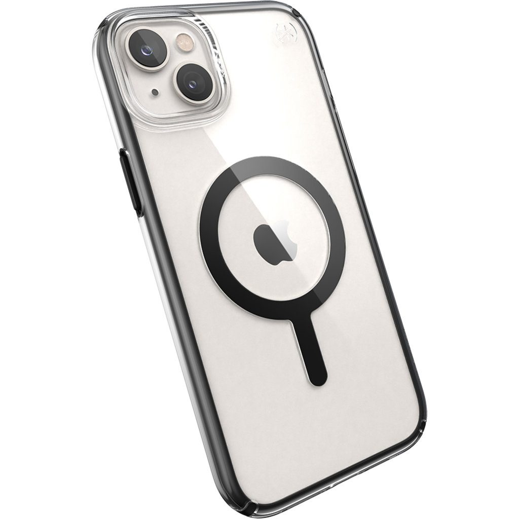 Speck Presidio Perfect Clear Geo + MS Apple iPhone 14 Plus/15 Plus Clear/Black