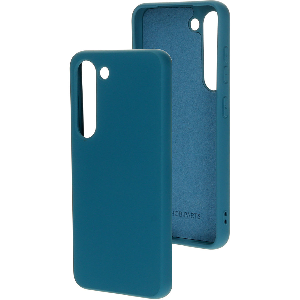 Mobiparts Silicone Cover Samsung Galaxy S23 (2023) Blueberry Blue
