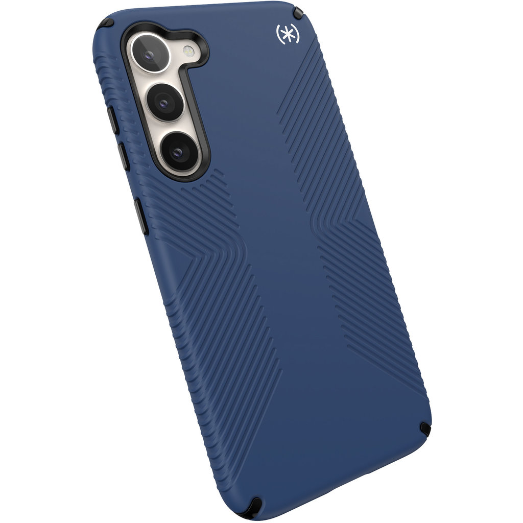Speck Presidio2 Grip Samsung Galaxy S23 Plus Coastal Blue - with Microban