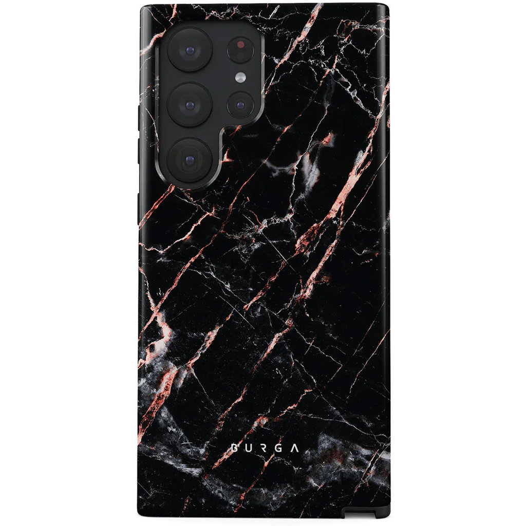 Burga Tough Case Samsung Galaxy S23 Ultra - Rose Gold Marble