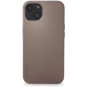 Decoded Silicone Backcover Apple iPhone 13 Dark Taupe