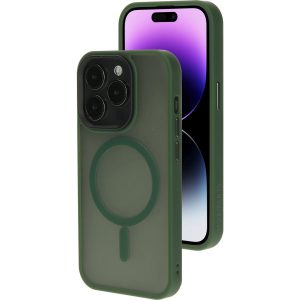 Mobiparts Hardcover Apple iPhone 14 Pro Satin Green (Magsafe Compatible)
