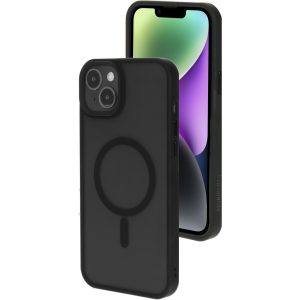 Mobiparts Hardcover Apple iPhone 14 Plus Satin Black (Magsafe Compatible)