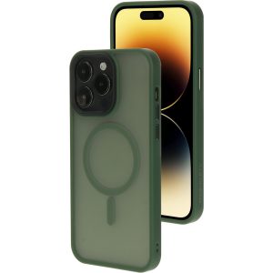 Mobiparts Hardcover Apple iPhone 14 Pro Max Satin Green (Magsafe Compatible)