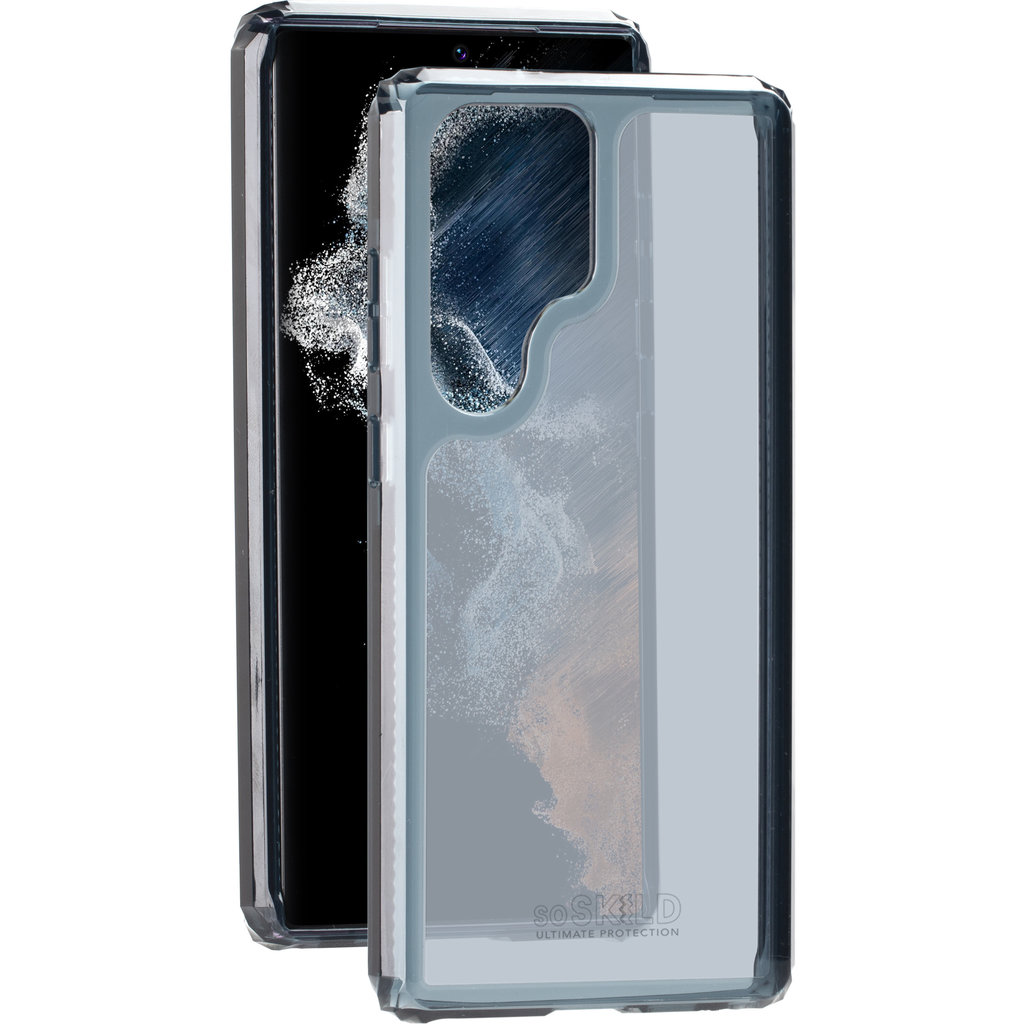 SoSkild Samsung Galaxy S23 Ultra Defend 2.0 Heavy Impact Case Smokey Grey