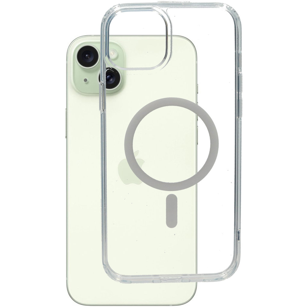 Mobiparts Hardcover Apple iPhone 15 Plus Clear (Magsafe Compatible)
