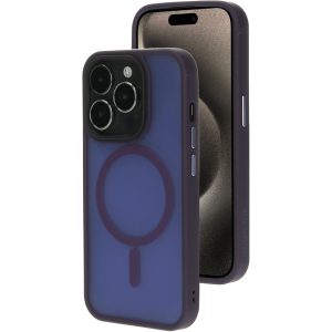 Mobiparts Hardcover Apple iPhone 15 Pro Satin Purple (Magsafe Compatible)