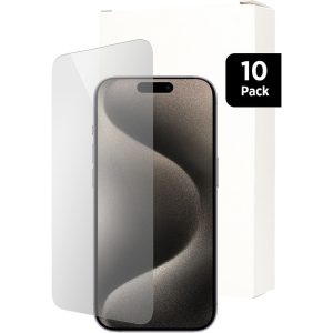 Mobiparts Regular Tempered Glass Apple iPhone 15 Pro - 10 Pack