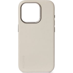 Decoded Leather Backcover Apple iPhone 15 Pro Max Clay