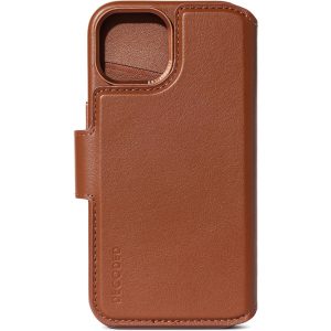 Decoded Leather Detachable Wallet Apple iPhone 15 Tan