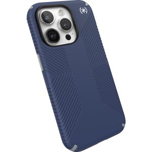 Speck Presidio2 Grip Apple iPhone 15 Pro Coastal Blue - with Microban