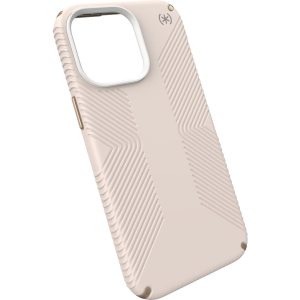 Speck Presidio2 Grip Apple iPhone 15 Pro Max Bleached Bone - with Microban