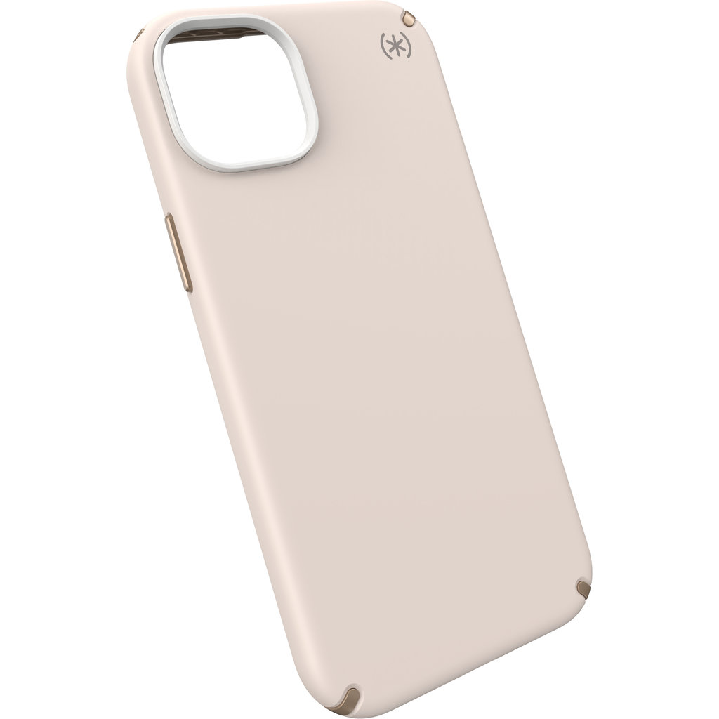 Speck Presidio2 Pro + MS Apple iPhone 15 Plus Bleached Bone - with Microban