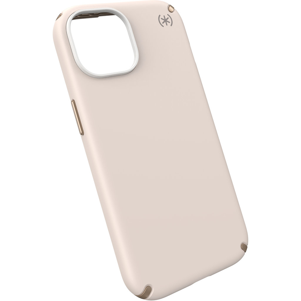 Speck Presidio2 Pro + MS Apple iPhone 16e/15/14/13 Bleached Bone - with Microban