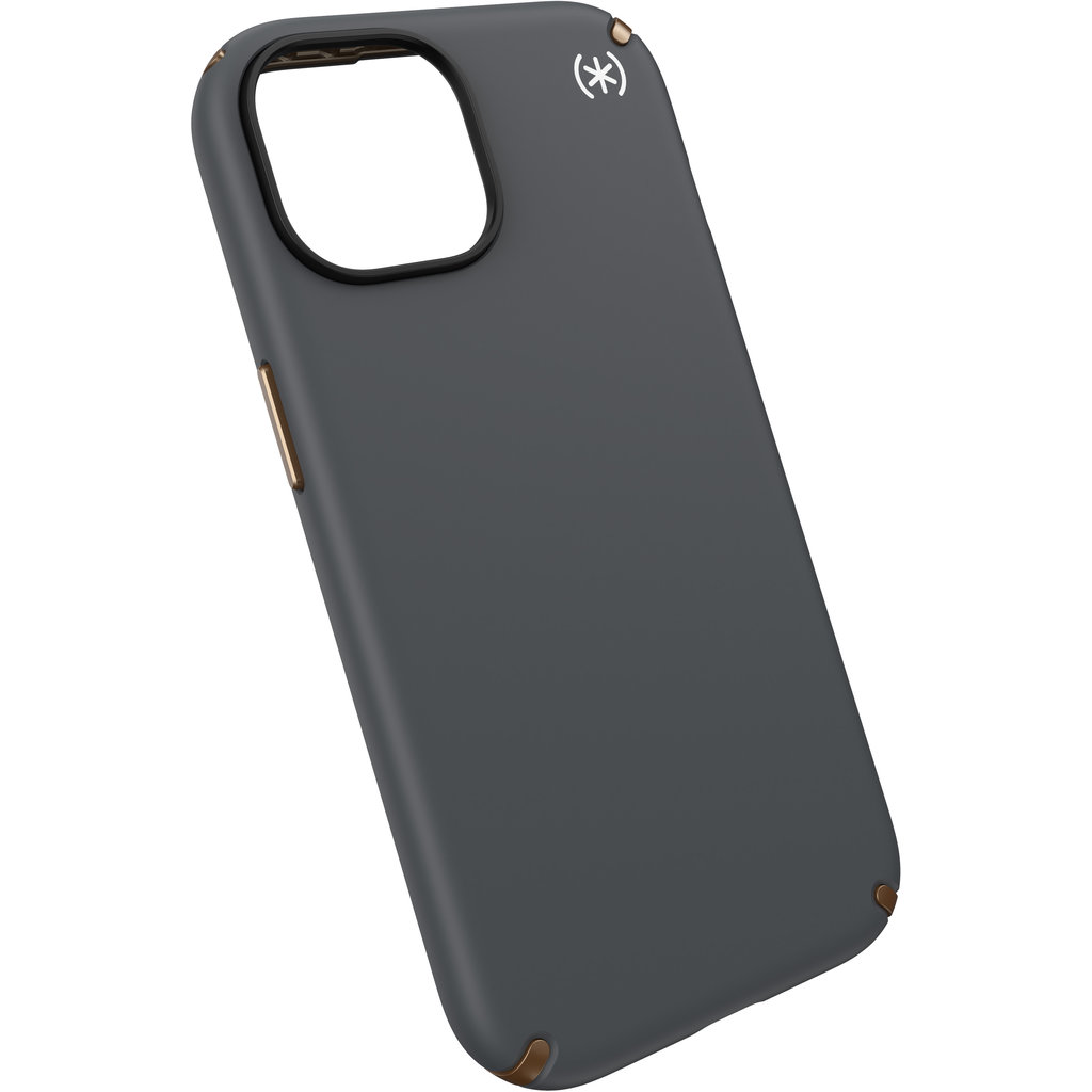 Speck Presidio2 Pro + MS Apple iPhone 16e/15/14/13 Charcoal Grey - with Microban