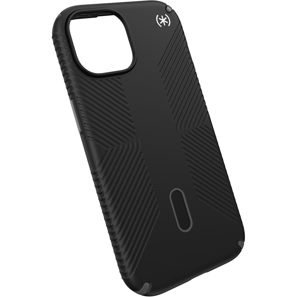 Speck Presidio2 Grip + ClickLock Apple iPhone 16e/15/14/13 Black - with Microban