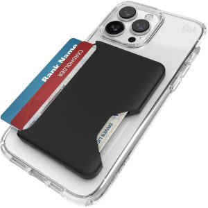 Speck ClickLock Wallet for MagSafe Black