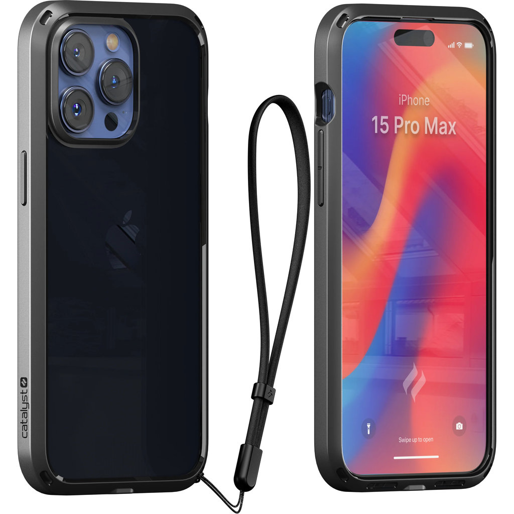 Catalyst Influence Case Apple iPhone 15 Pro Max Midnight Black